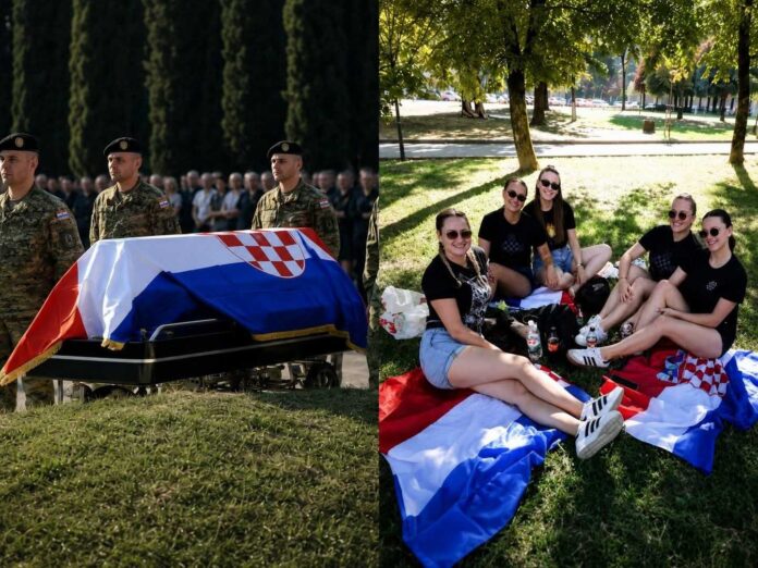 Na hrvatskoj zastavi se ne sjedi, njoj se odaje počast