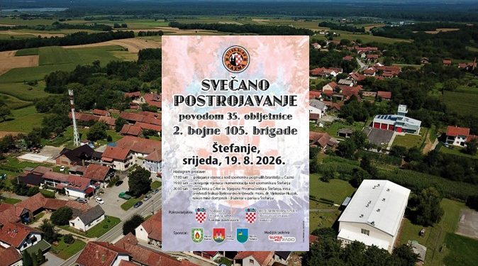 35. obljetnica 2. bojne 105. brigade: Sjećanje na ratni put i poginule branitelje