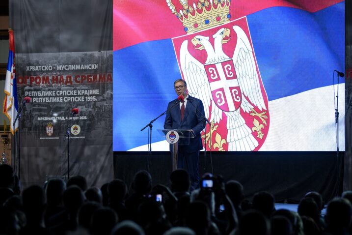 Vučić prijetio usred BiH, na omanjem skupu: "Oluja je bila zločin kojeg Srbi ne smiju zaboraviti"