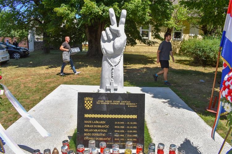 Mošćenica, Kotar šuma i Sinac pamte poginule od 4. kolovoza 1995.