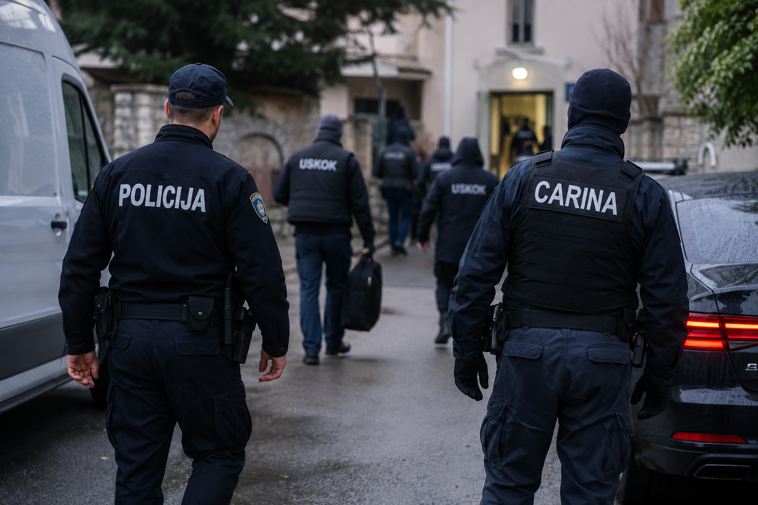 Velika akcija USKOK-a i policije: Uhićenja na više lokacija zbog sumnje na krijumčarenje duhana i cigareta