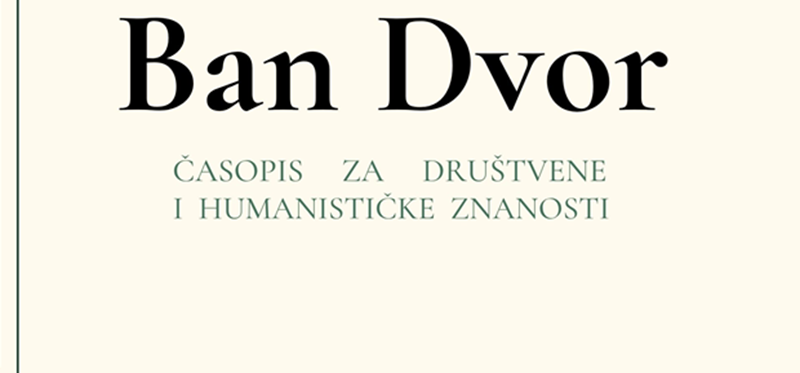 Pokrenut znanstveno-stručni časopis Ban Dvor: Prvi broj donosi teme o glagoljici i hrvatskoj kulturnoj baštini