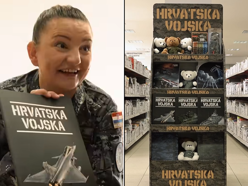 Vojni motivi na školskim klupama: Narodne novine predstavile novu liniju pisanki