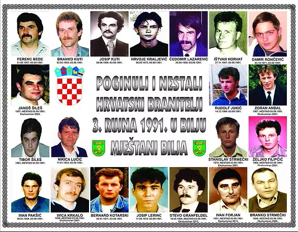 Bilje 3. rujna 1991. – posljednja obrana prije dovršetka okupacije Baranje