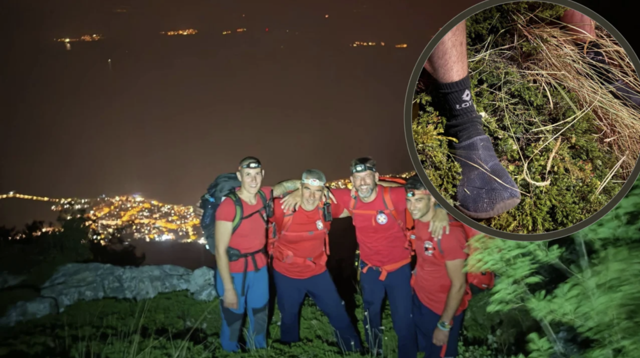 NEVJEROJATNO... Usred noći satima spašavali turista s Biokova, nosio je papuče za more! Iz HGSS-a bijesni: ‘Postajemo dostava...‘