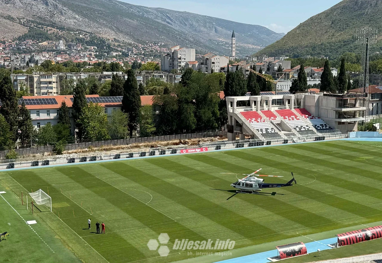Helikopter MUP-a RH prevezao Milijana Brkića iz Mostara u Zagreb