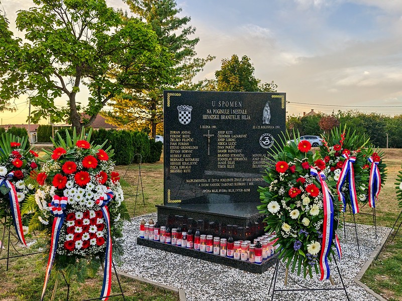 Sjećanje na žrtvu hrvatskih branitelja u Bilju i važnost prenošenja istine budućim generacijama