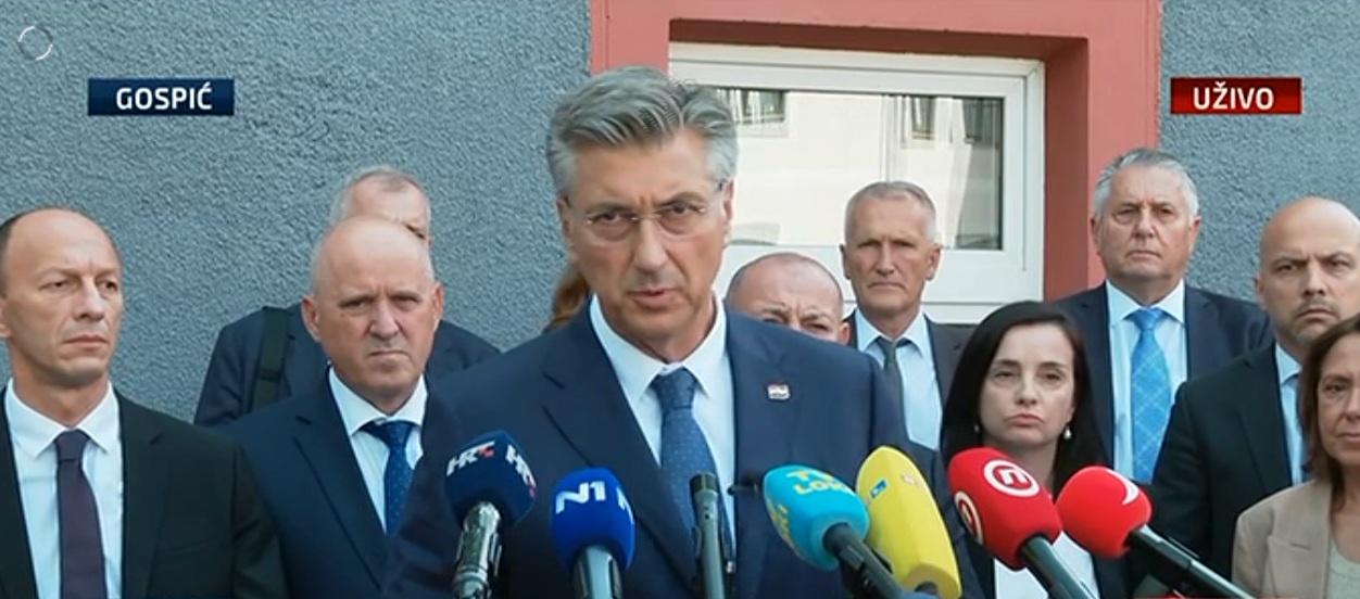 Plenković nakon sastanka u Gospiću: "Današnji dan nije slučajno odabran..."