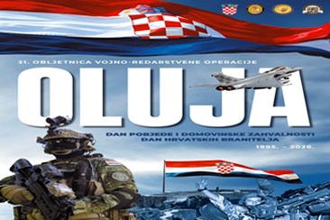 Program proslave Dana pobjede i domovinske zahvalnosti, Dana hrvatskih branitelja 31. obljetnice VRO Oluja u Kninu