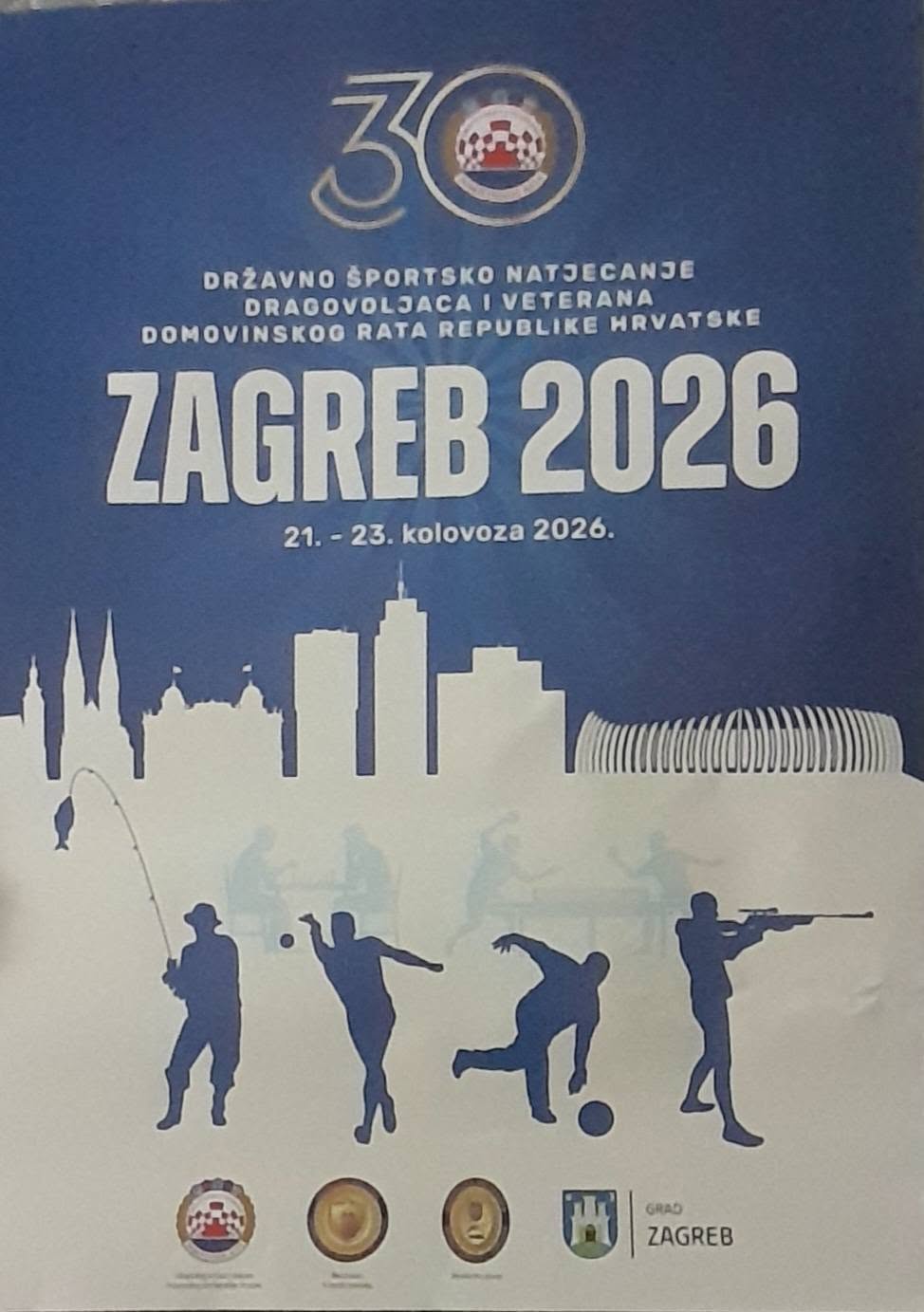 U Zagrebu počinje jubilarno 30. državno športsko natjecanje dragovoljaca i veterana Domovinskog rata