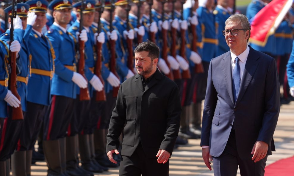 NEOBIČNO PRIJATELJSTVO Vučić nakon sastanka sa Zelenskim: Srbija neće uskoro u EU. Uvijek će nam naći neke Hrvate...