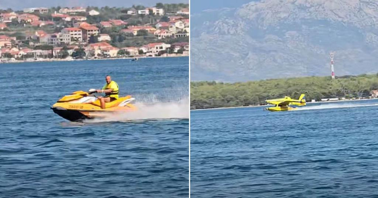 UGROZIO AVIONE Naš poznati poduzetnik objavio snimku s Kraljičine plaže: ‘Pogledajte što radi ovaj tip s jet skijem, dižem kaznenu prijavu!‘