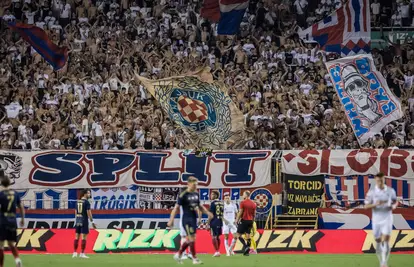 Hajduk ispustio pobjedu protiv Rakowa u završnici, navijači nezadovoljni nakon 2:2