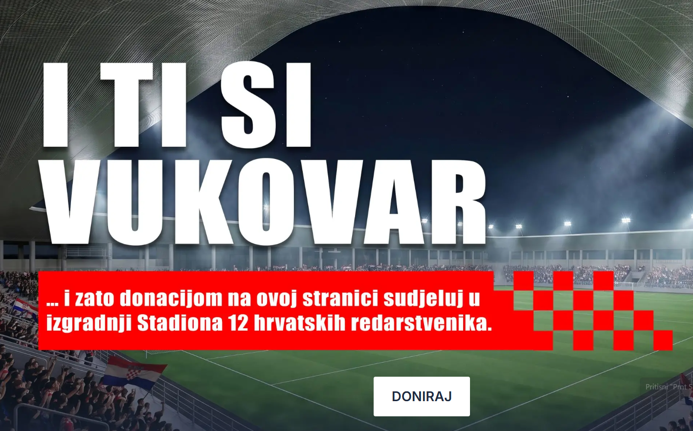 VUKOVAR DOBIVA STADION 12 HRVATSKIH REDARSTVENIKA: SIMBOL KOJI NEĆE PITATI NIKOGA SMIJE LI PAMTITI SVOJE ŽRTVE