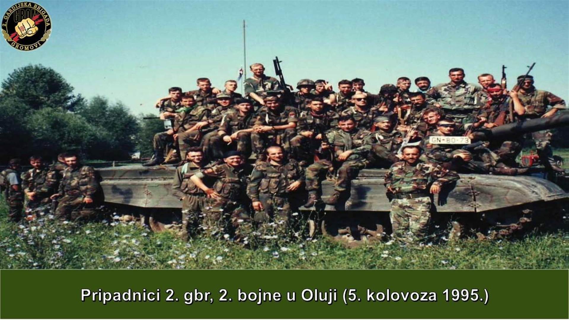 Gromovi 11. kolovoza predali položaje i krenuli iz Šibina prema matičnim postrojbama