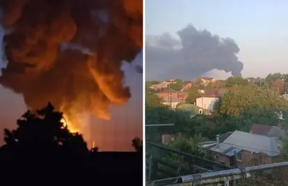 Noćni napadi dronovima na Rusiju: Požari u Tolyattiju i Taganrogu, pogođeni industrijski objekti