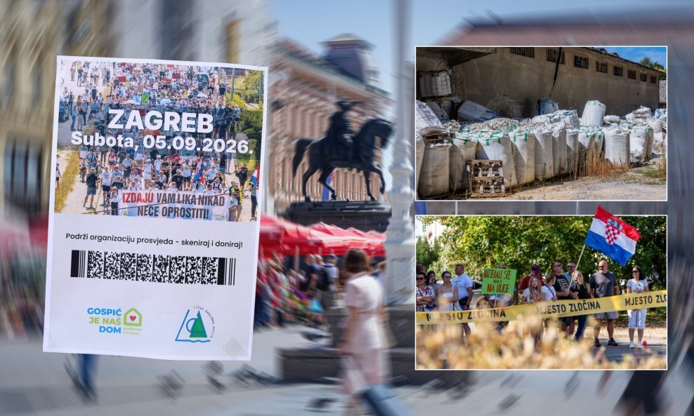 „Dosta je bilo“: Gospićani kreću za Zagreb, očekuju se tisuće prosvjednika