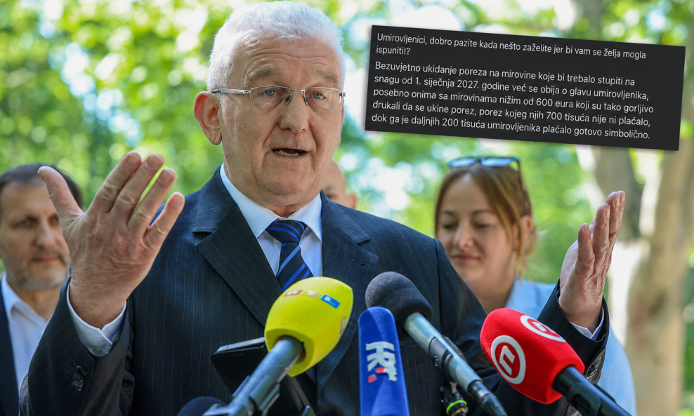 Špika upozorava: Većina umirovljenika od ukidanja poreza neće imati koristi