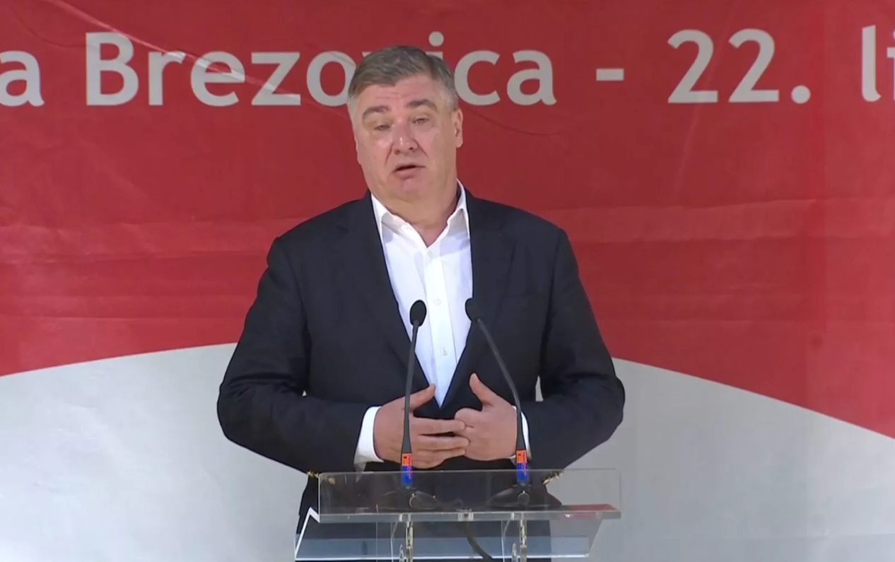 Milanović iznad Sabora RH, ali sa svojom partizanijom u šumi kod Siska