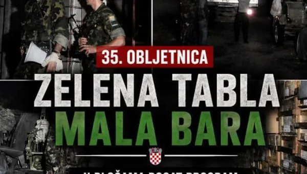 Četiri dana sjećanja i ponosa: Ploče obilježavaju 35. obljetnicu „Zelene table – Male bare“