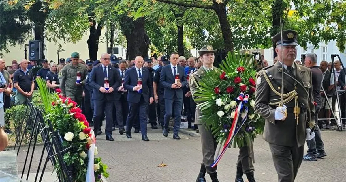 U Gospiću obilježena 33. obljetnica Vojno-redarstvene operacije Medački džep