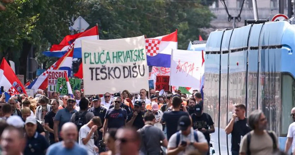 Prosvjed  „Hodaj za Liku, hodaj za Hrvatsku“