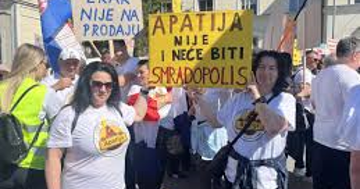 Prosvjed protiv planirane megafarme pilića u Apatiji